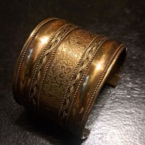 Vintage Brass Stacking Cuff